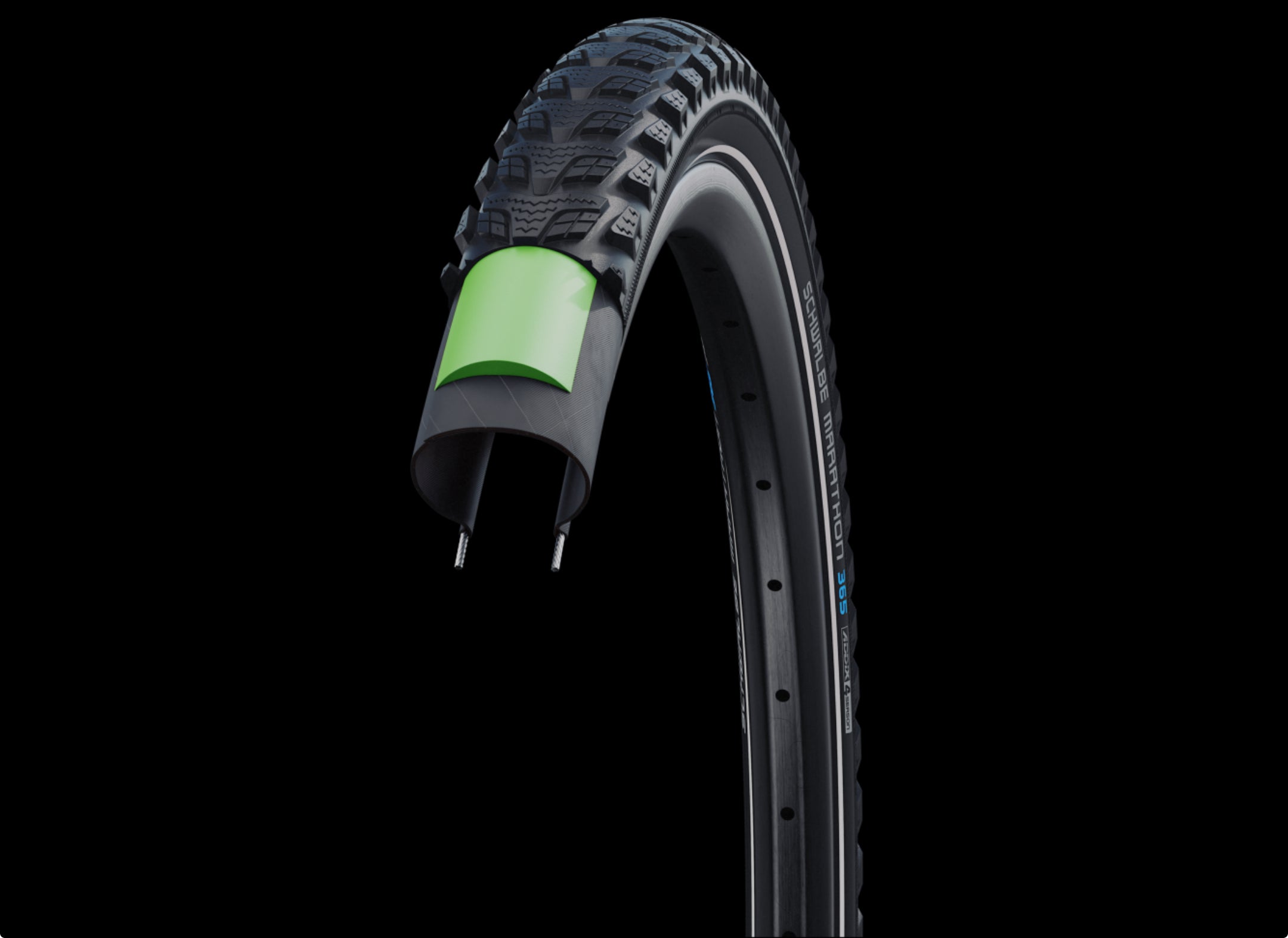 Buitenband Schwalbe Marathon Plus SmartGuard 26 X1 3/8 / 37-590 Mm - View #8