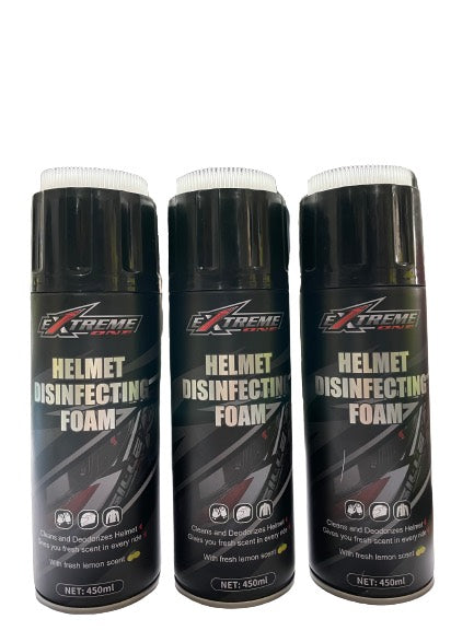 Extreme One Helmet Disinfecting Foam - Lemon Scent