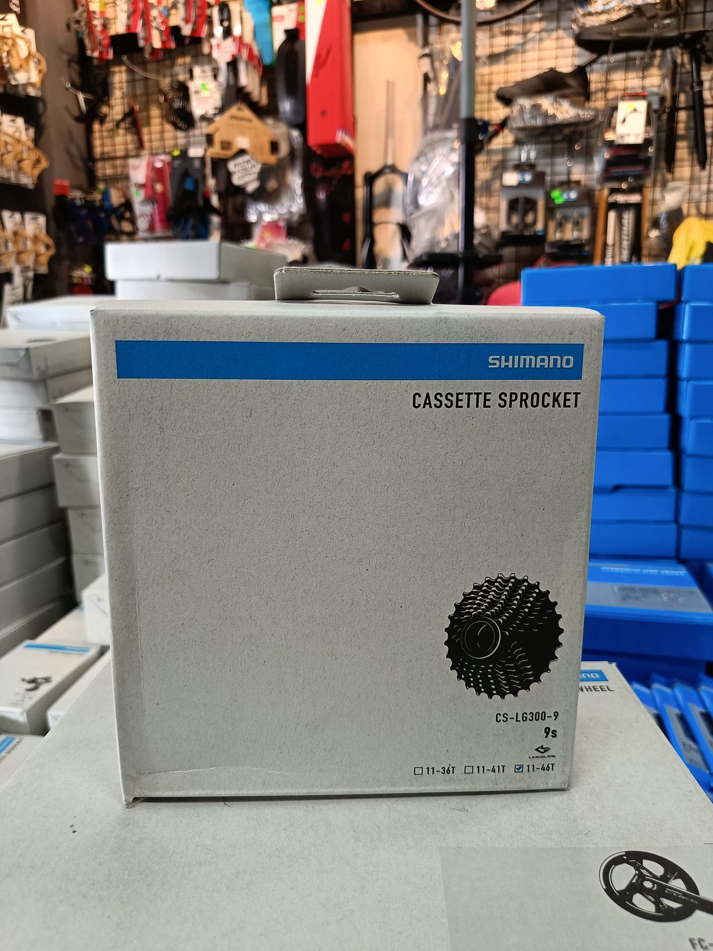 SHIMANO CUES CS-LG300-9 Cassette Sprocket MTB Linkglide Ind. Pack