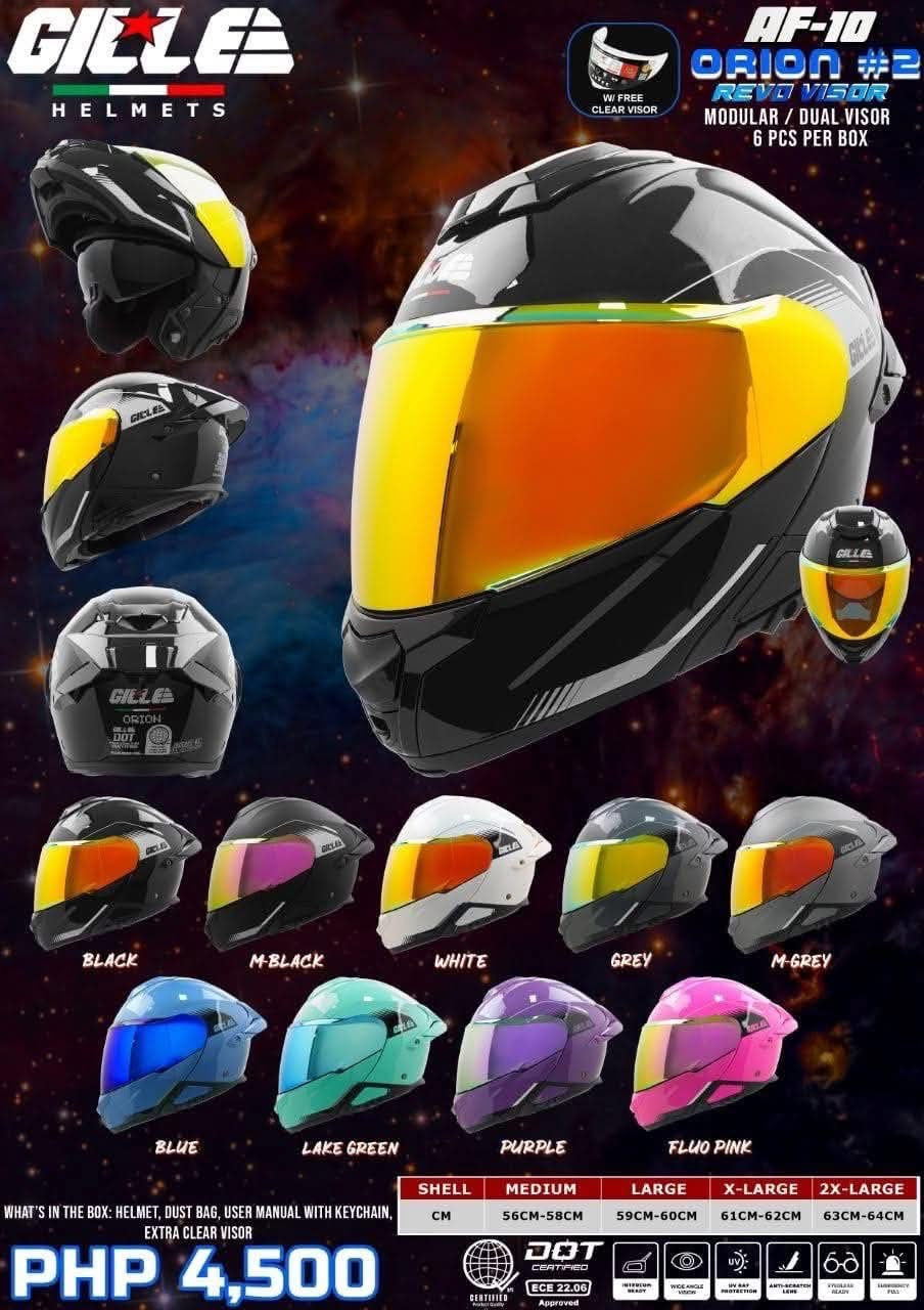 Gille AF10 Orion #2 Motorcycle Helmet