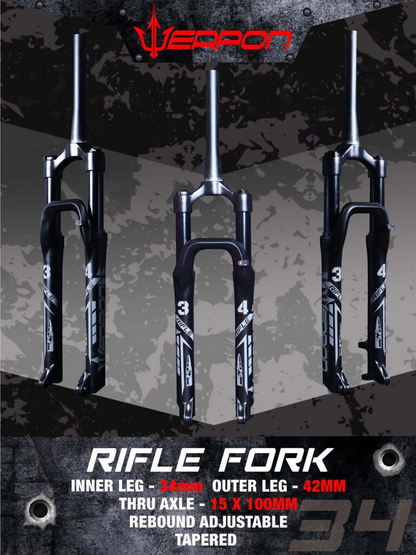 Weapon Rifle Air Fork 100mm