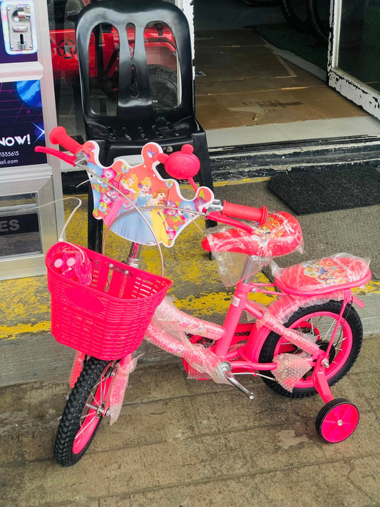 Princess kids bike