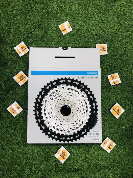 SHIMANO XT CS-M8100 12-Spd (Hyperglide+) 10-51T Micro Spline Cassette Sprocket MTB