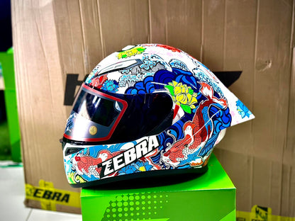 ZEBRA YM611 SAPPORO MOTORCYCLE HELMET