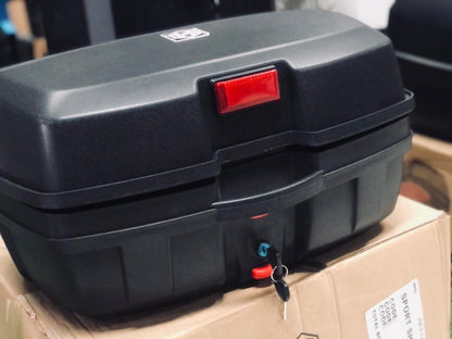 HNJ 999 Motorcycle Storage Box Top Box Motorbox 45L