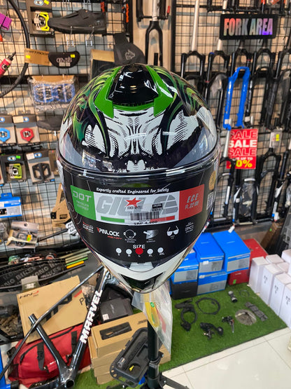 Gille Helmet 883 Falcon Joker Motorcycle Helmets Full Face Dual Visor