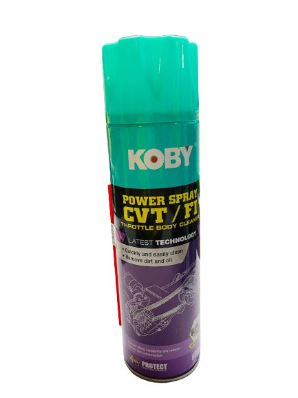 KOBY Power Spray CVT/FI Throttle Body Cleaner