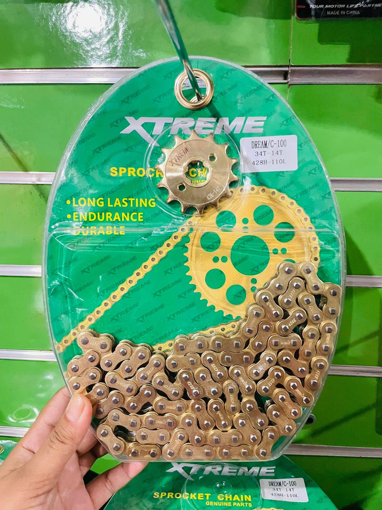 Extreme Sprocket Set Gold