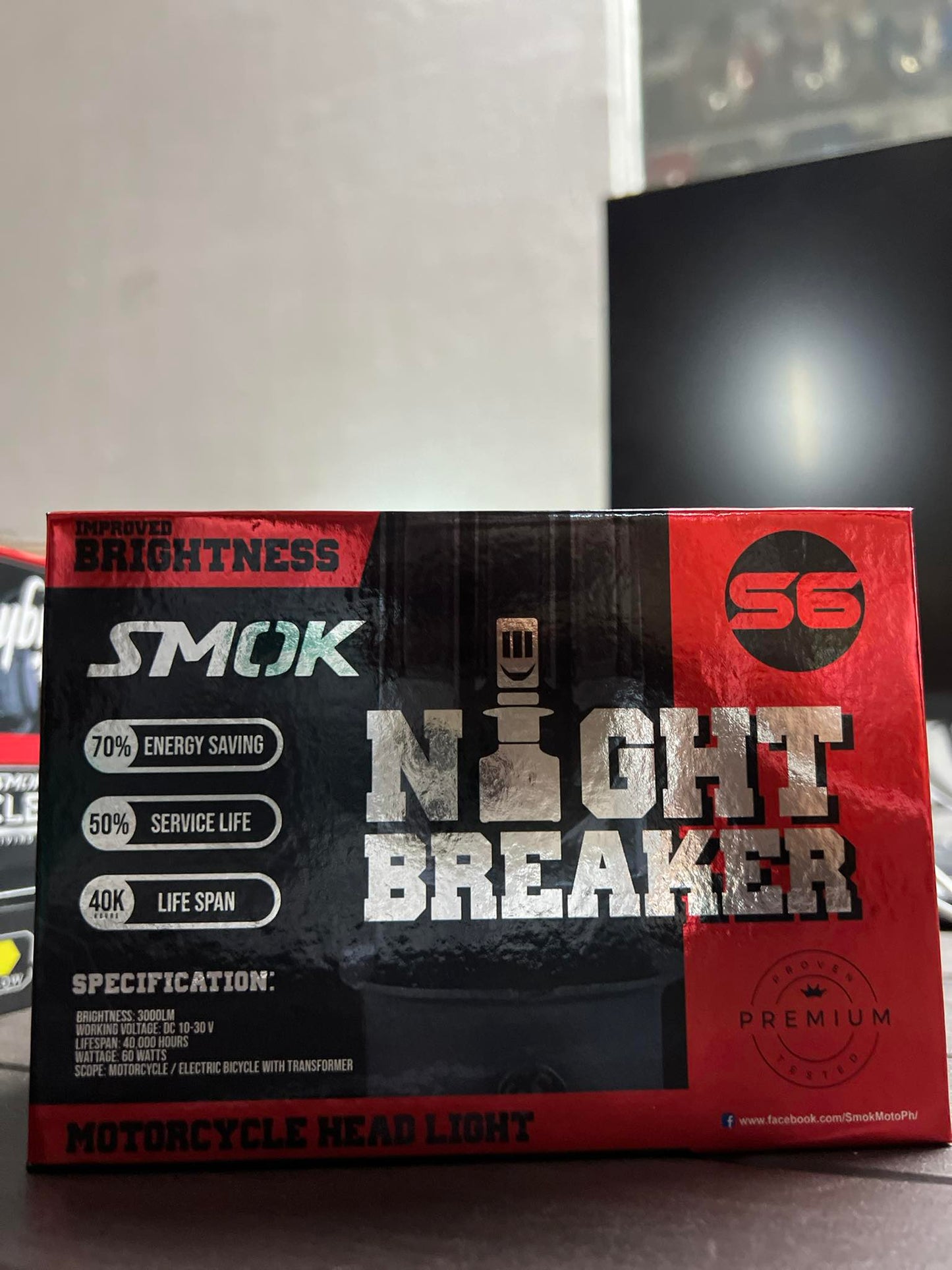 Smok headlight Led S6