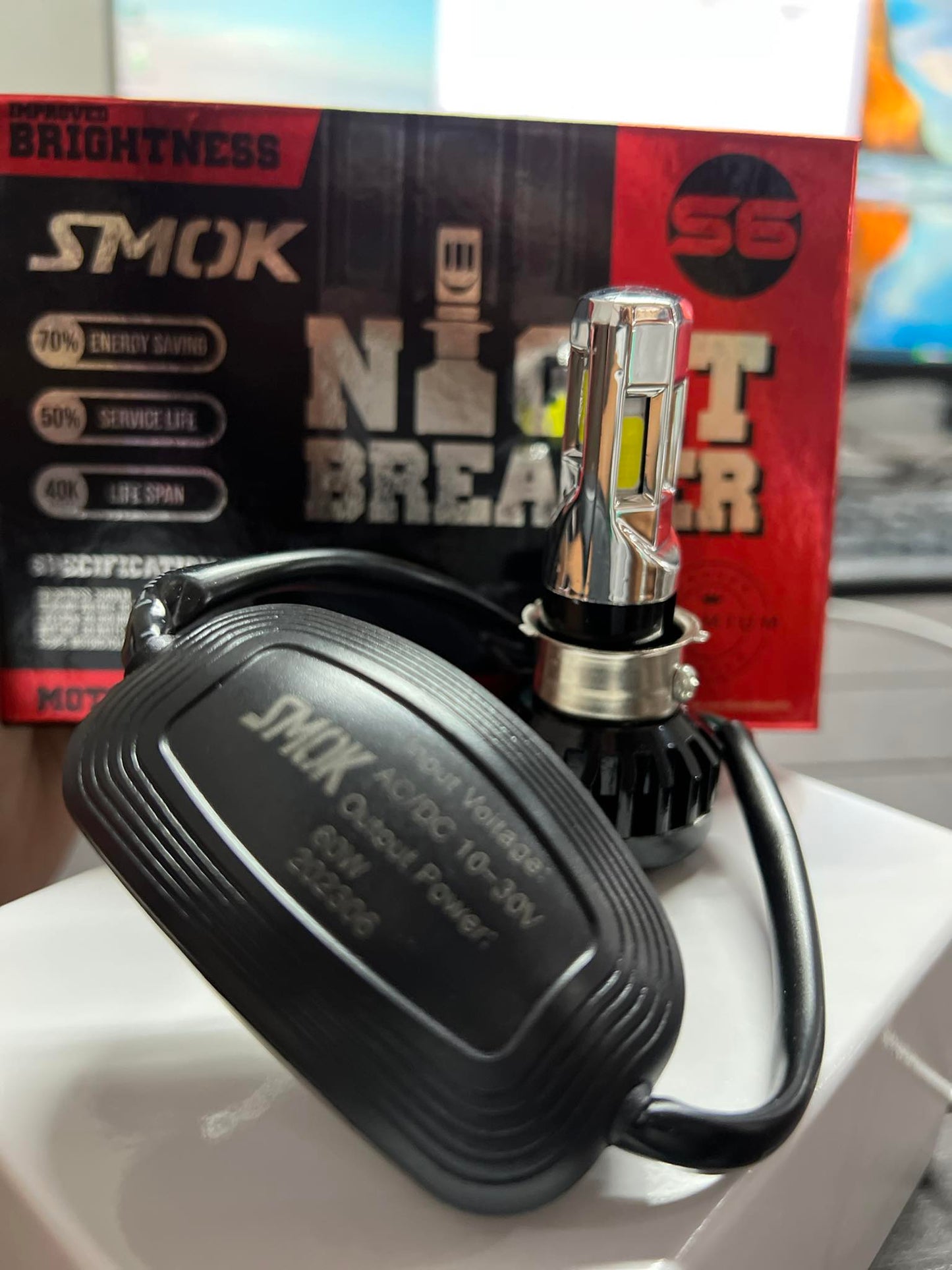 Smok headlight Led S6