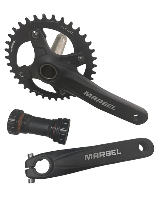 Marvel Hallowtech Crank Set with Bottom Bracket