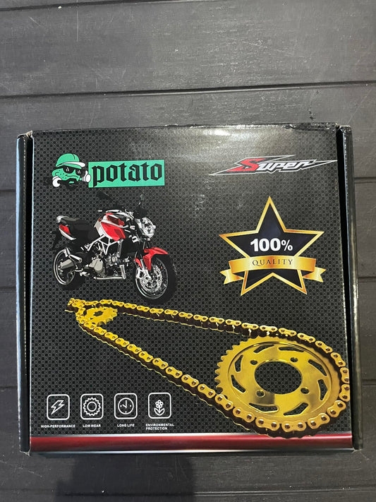 Potato Motorcycle Sprocket Set