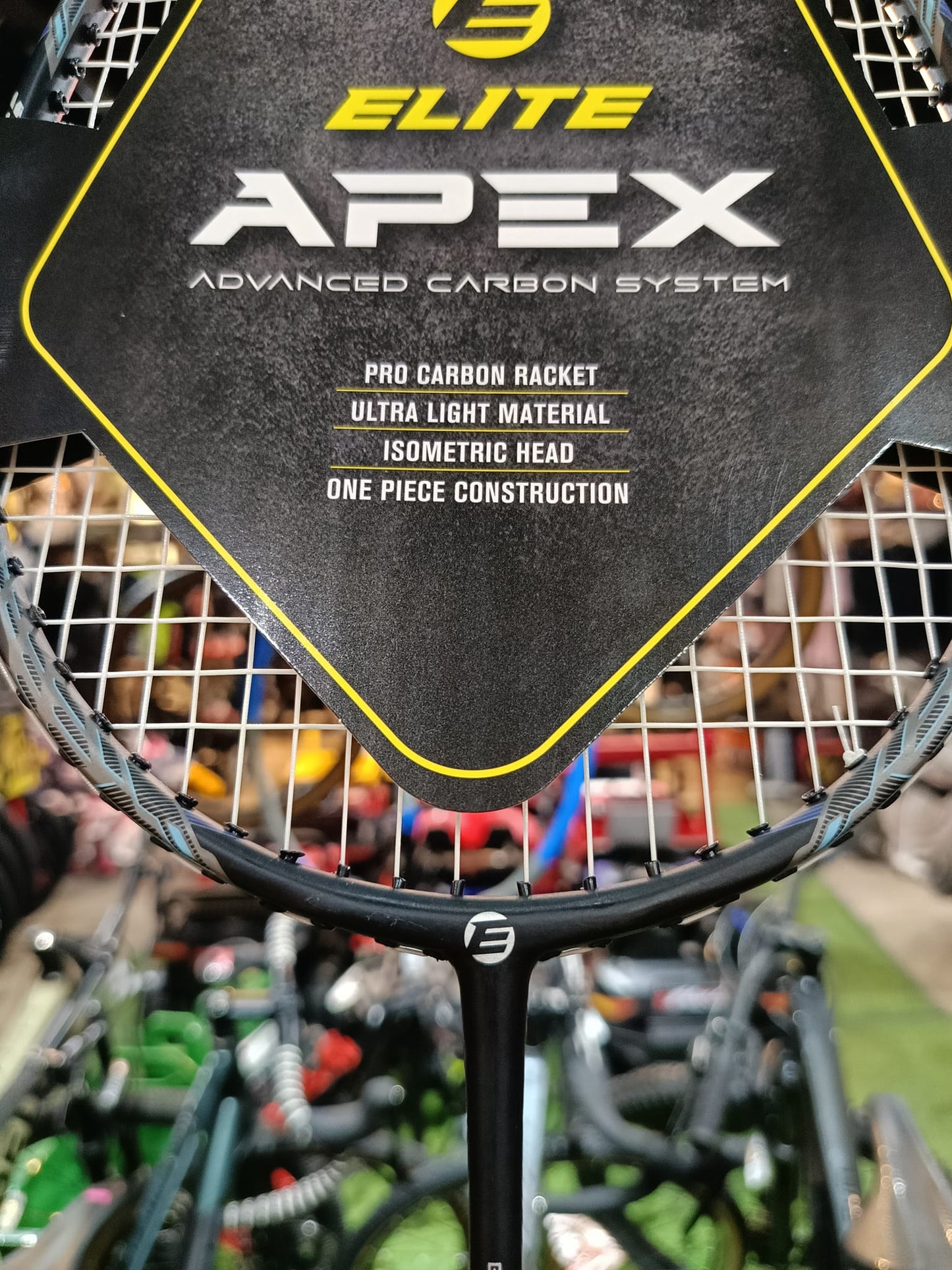 APEX Advance Carbon System Badminton Racket