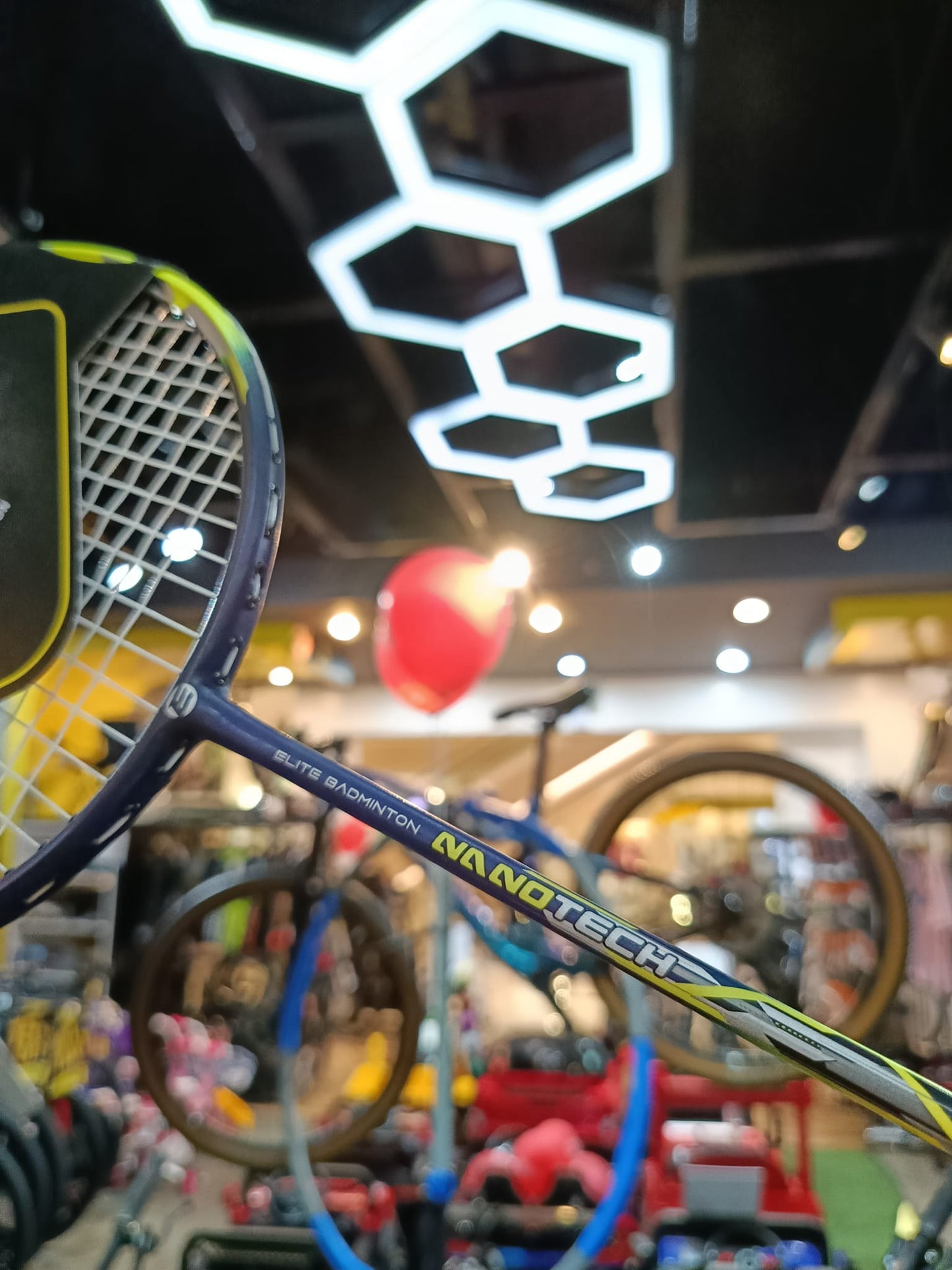 Elite Nanotech Carbon Badminton Racket