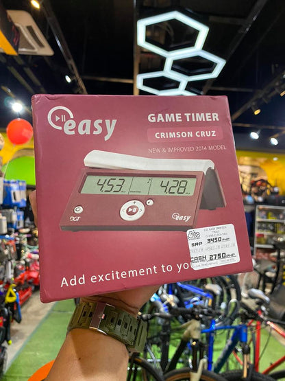 DIGITAL CRIMSON CRUZ Chess Clock