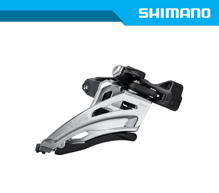 SHIMANO Deore FD-M4100-M 2x10-Spd Side Swing 34.9mm