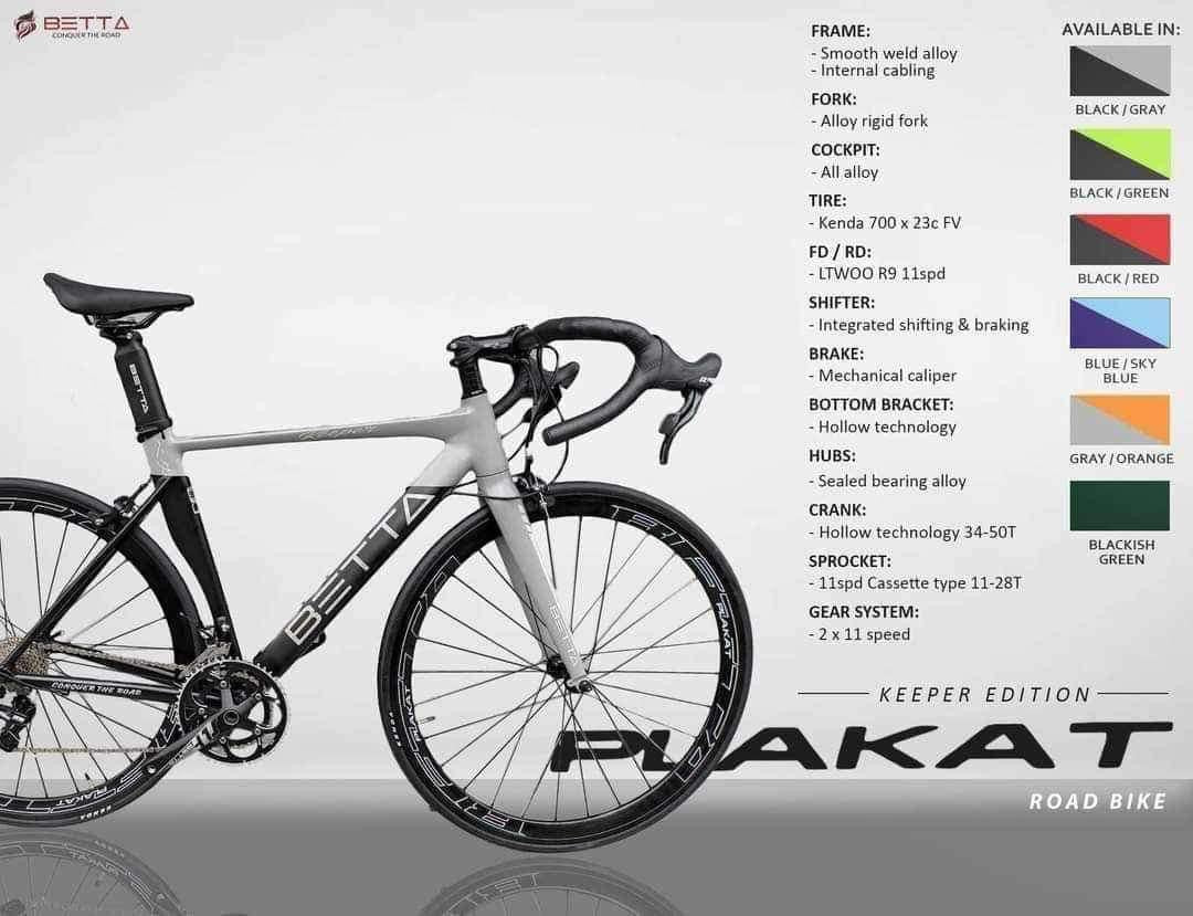 Betta Plakat Aero Road Bike