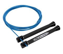 ELITE SPEED JUMP ROPE BLACK