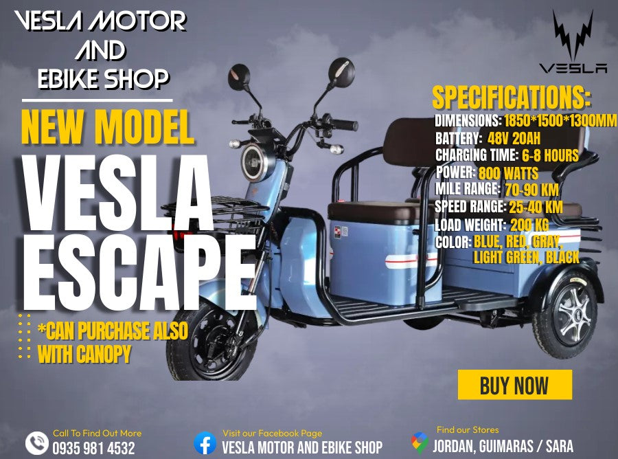 Vesla Escape 3-Wheeled