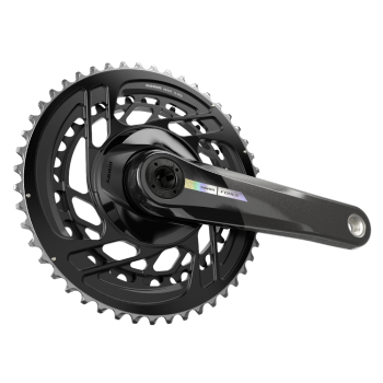 SRAM Force AXS D2 Crankset DUB - Unicorn Grey with Laser Foil - 46/33T