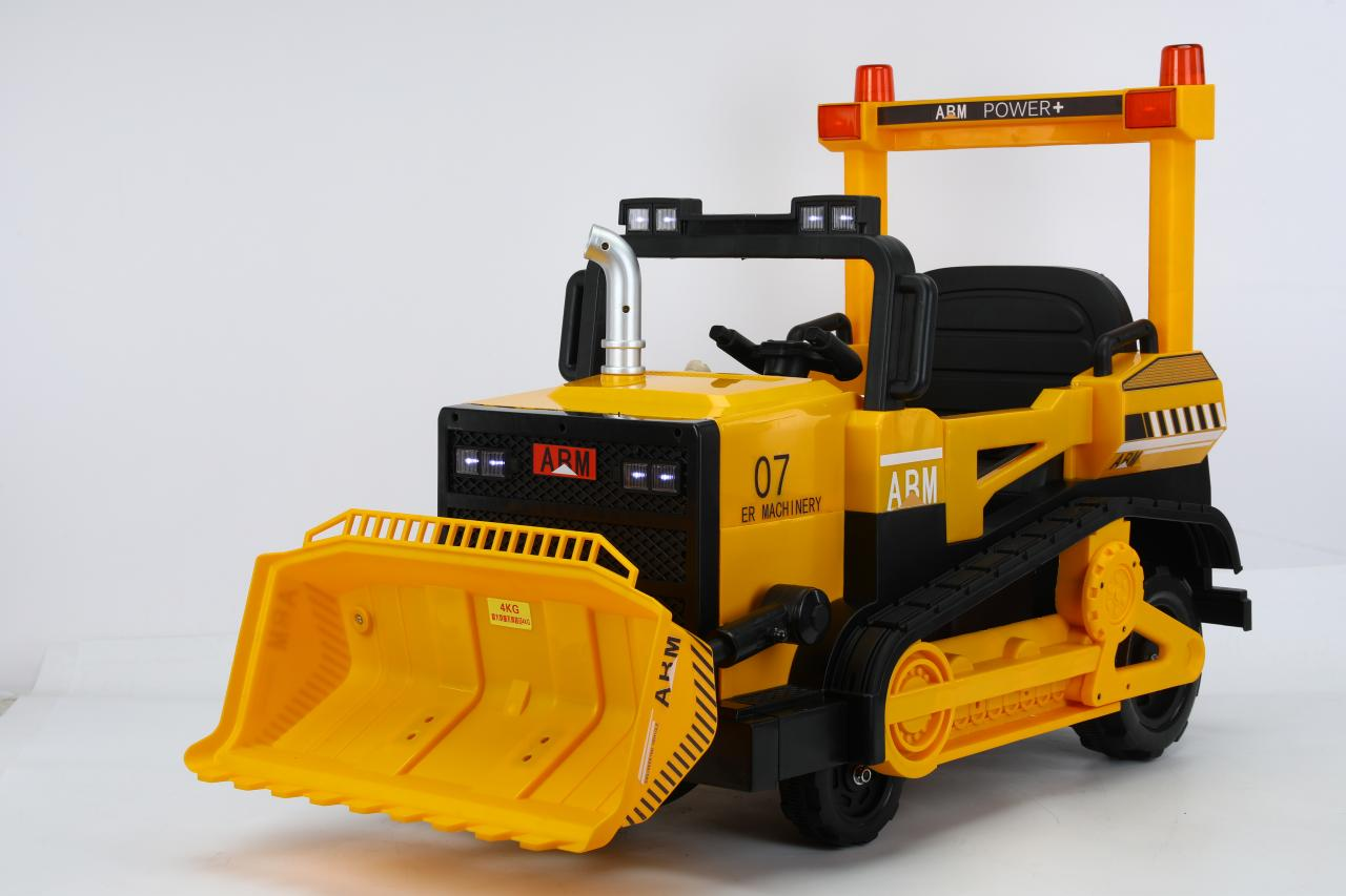 Children's Electric Bulldozer Toy Car with Remote k007