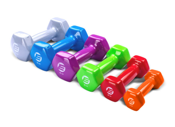 Elite Vinyl Dumbbells