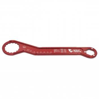 Wolf Tooth Pack Wrench Ultralight 1 inch Hex and BB Wrench Lock Ring Wrench