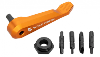 Wolf Tooth Axle Handle Multi Tool (AXLE-TOOL-ORG)