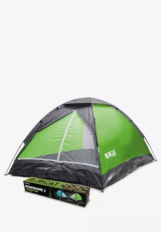 Bobcat 2-Person Monodome Tent With Box Green/Grey