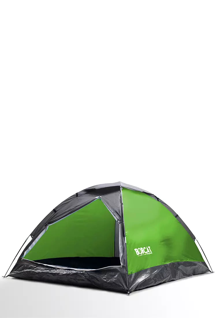 Bobcat 2-Person Monodome Tent With Box Green/Grey