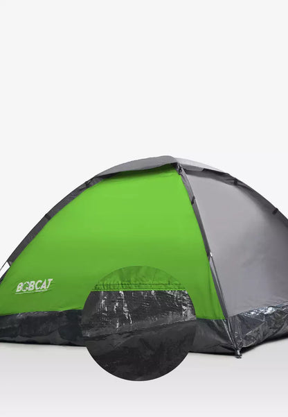 Bobcat 2-Person Monodome Tent With Box Green/Grey