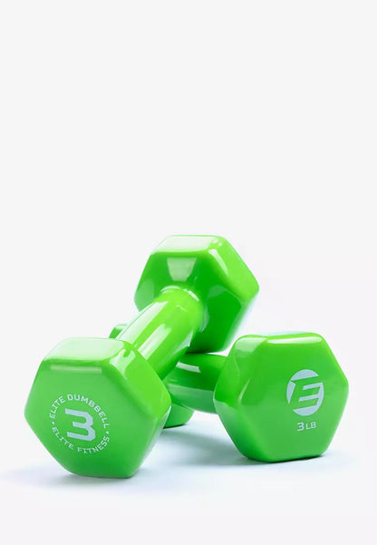 Elite Vinyl Dumbbells