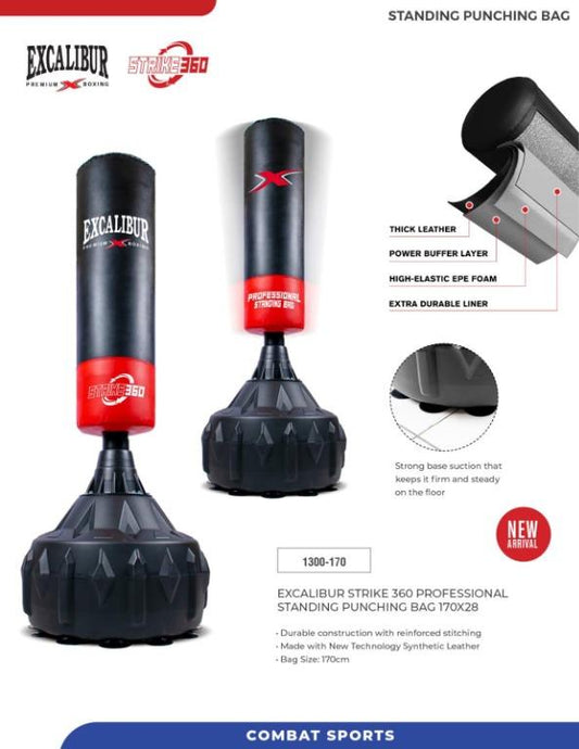 Excalibur Strike 360 Professional Standing Punching Bag