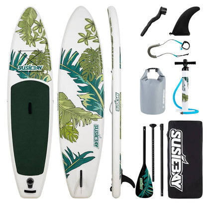 SUSIEBAY Inflatable Stand Up Paddle Board 10‘6“ 11ft