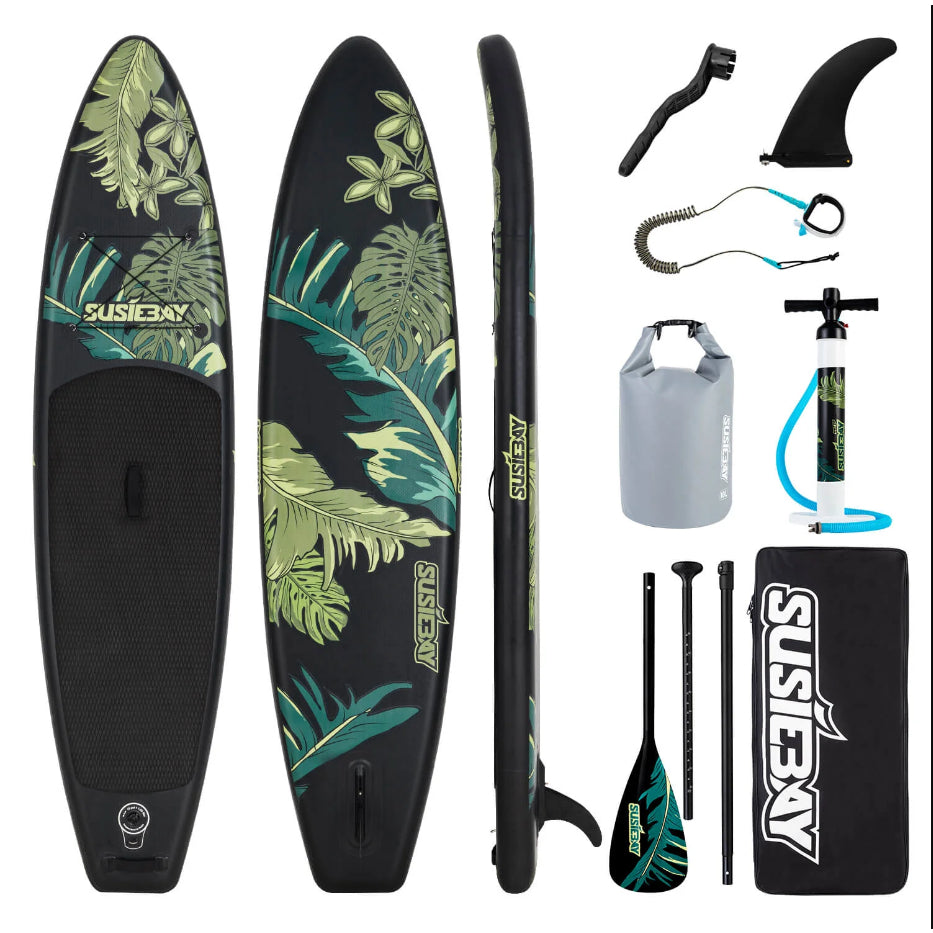 SUSIEBAY Inflatable Stand Up Paddle Board 10‘6“ 11ft