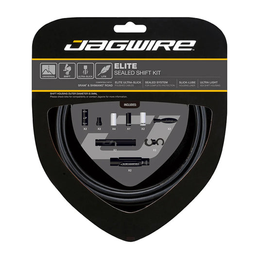 Jagwire Cable Kit,  Road 2x Elite Sealed Shift Kit