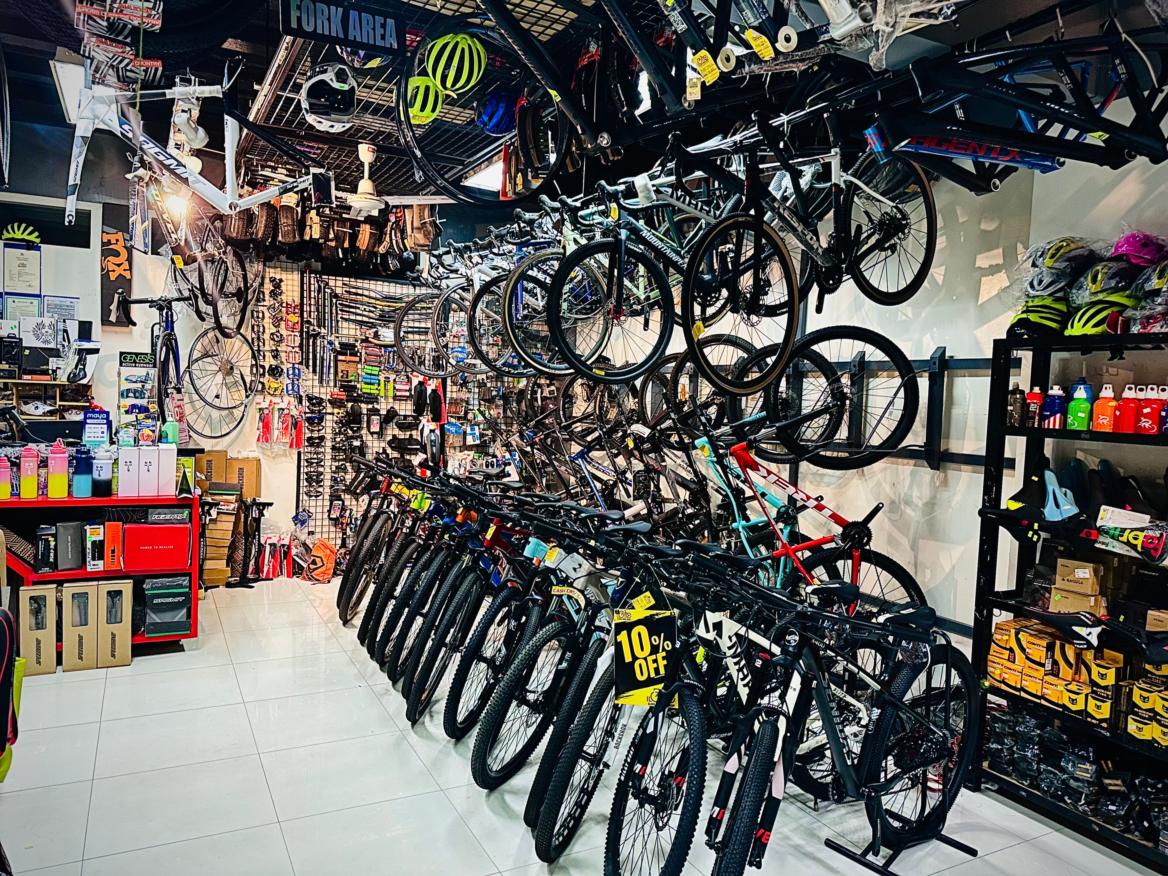 Glorious bike shop discount prices