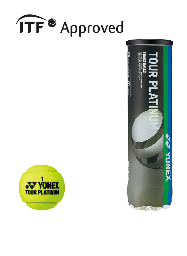 Yonex Tennis Ball Tube - Tour Platinum