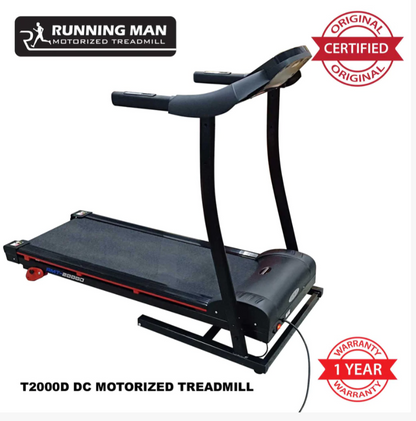 RUNNING MAN T2000D DC MOTORIZED TREADMILL