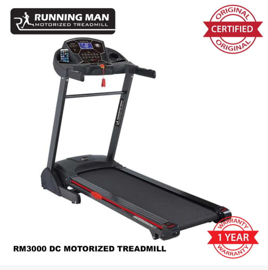 RUNNING MAN T3000C DC MOTORIZED TREADMILL