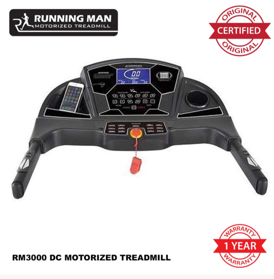 RUNNING MAN T3000C DC MOTORIZED TREADMILL