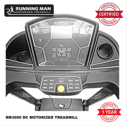 RUNNING MAN T3000C DC MOTORIZED TREADMILL