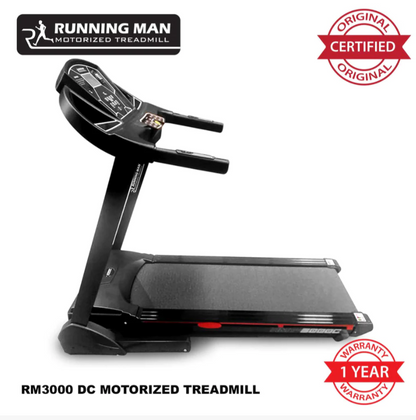 RUNNING MAN T3000C DC MOTORIZED TREADMILL