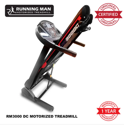 RUNNING MAN T3000C DC MOTORIZED TREADMILL