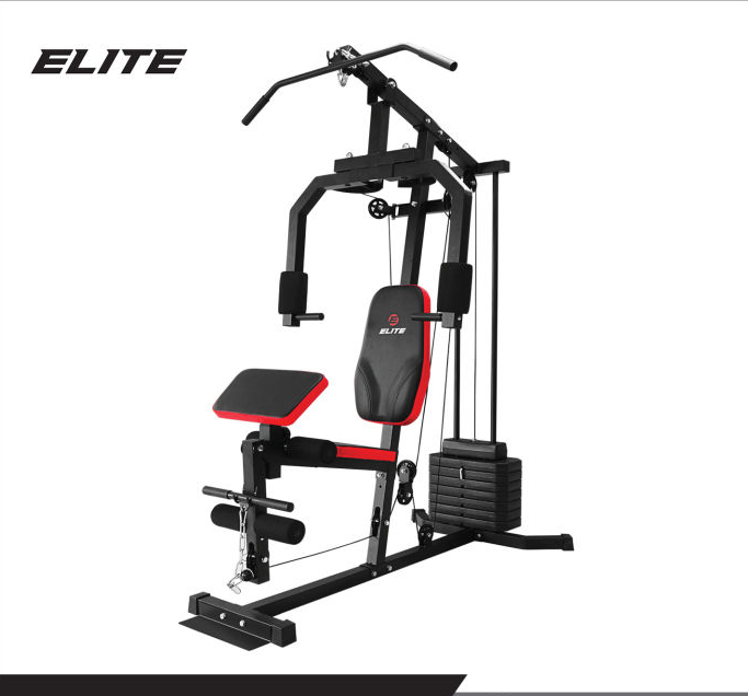 Elite Home Gym with curl pad