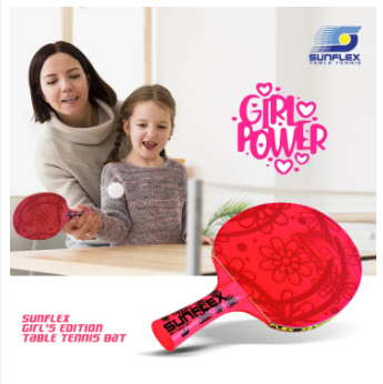 Sunflex Girl's Edition Professional Table Tennis Bat