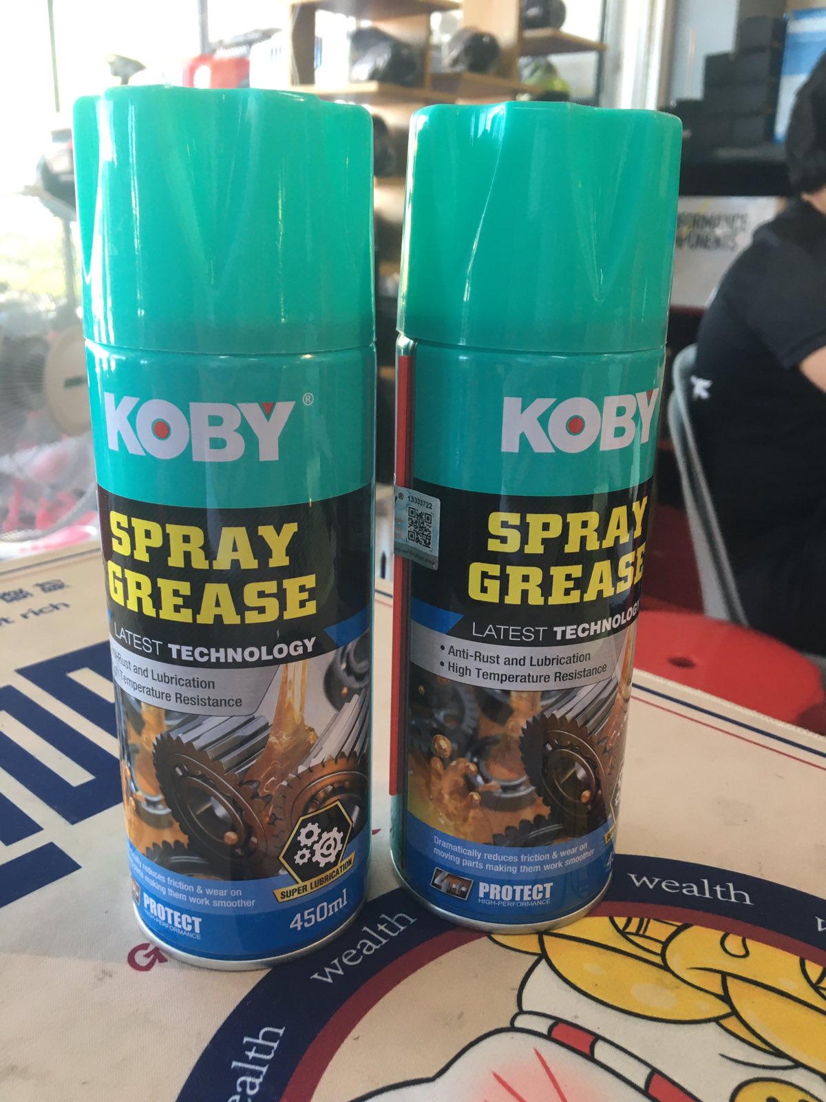 KOBY SPRAY GREASE 450ML